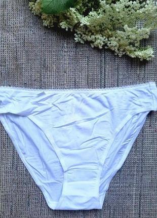Трусики-слипы из микрофибры большого размера sloggi by triumph белые
