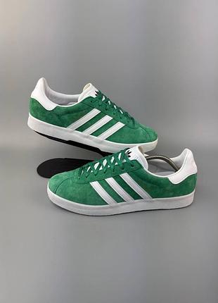 Мужские кроссовки adidas originals gazelle green