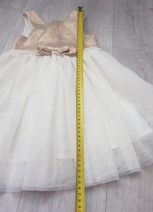 Нарядна сукня h&m на 2-3 роки 4