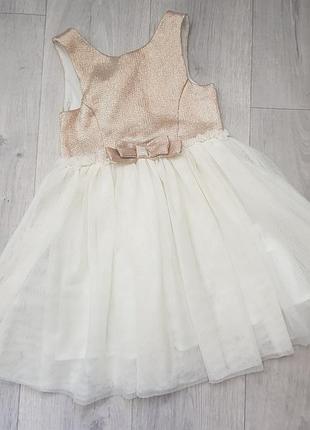 Нарядное платье h&amp;m на 2-3 года