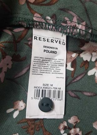 Платье в цветочный принт reserved 6
