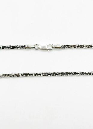 Серебряная цепочка, размер 45 см x 0,3 см, вес: 8.9 г