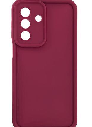Чехол shock case для samsung galaxy a27 / a276 бампер силиконовый бордовый