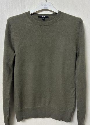 Uniqlo свитер джемпер кашемир 2