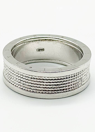 Срібна каблучка в стилі "bvlgari", розмір 18,0, вага: 9.3 г