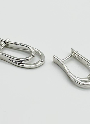 Серебряные серьги