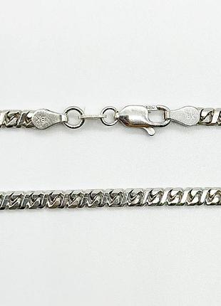 Серебряная цепочка, размер 55 см x 0,35 см, вес: 18.7 г