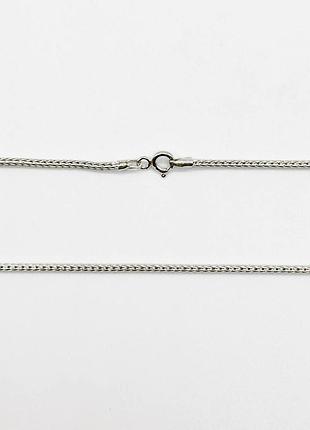Серебряная цепочка, размер 50 см x 0,1 см, вес: 6.8 г