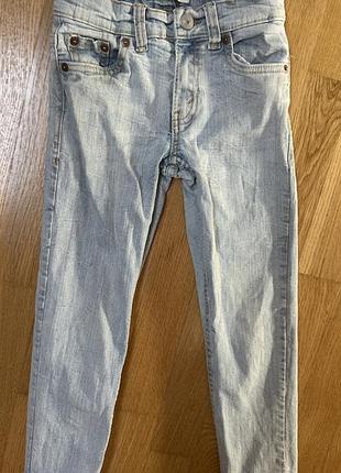 Джинси для хлопчика levis, блакитні