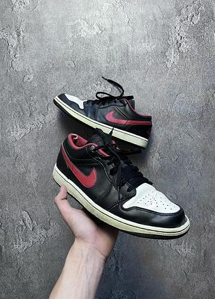 Vintage винтажные кроссовки nike jordan retro 1 low найк джордан ретро низкие big logo size 44 размер 44