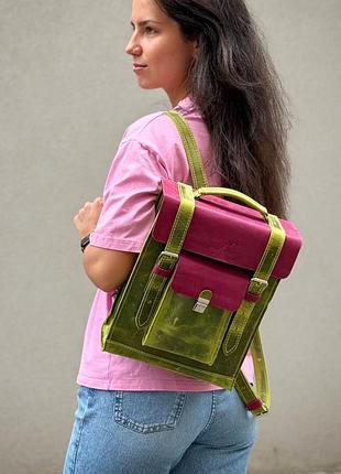 Рюкзак bp_15_lime_fuchsia