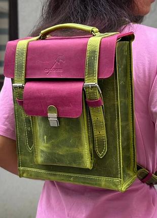 Рюкзак bp_15_lime_fuchsia 9