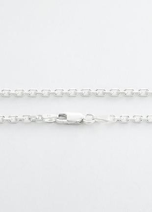 Серебряная цепочка, якорь (855), размер 50 см x 0,25 см, вес: 9.2 г