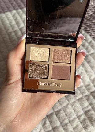 Тіні для повік charlotte tilbury палетка коричневих відтінків