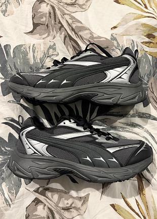 Кросівки чоловічі puma morphic retro shadow gray-puma silver