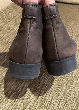 Шкіряні черевики челсі zara 3