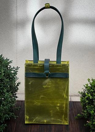 Сумка shopper wb_043_lime_emerald