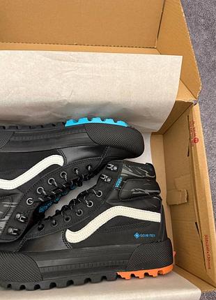 Vans sk8 gore-tex black blue 8