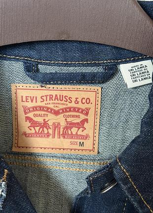 Джинсова куртка levis оригінал 2