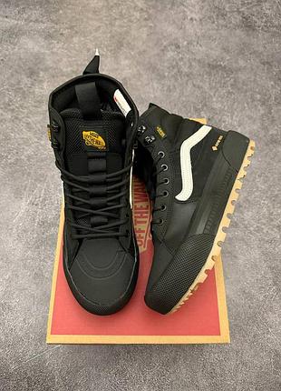 Vans sk8 gore-tex black yellow 8