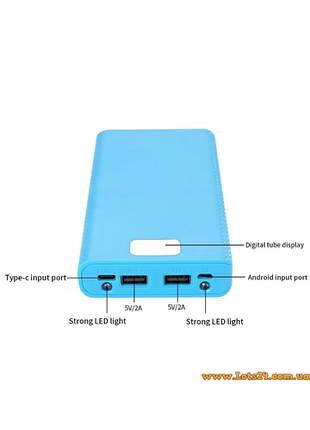 Повербанк diy power bank 28000 mah
