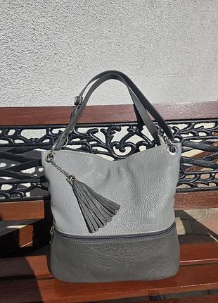 Сумка borse in pelle, натуральна шкіра