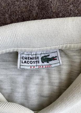 Вінтажне поло lacoste 7