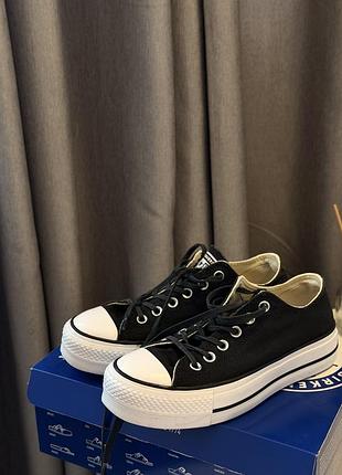 Кеди жіночі converse чорні