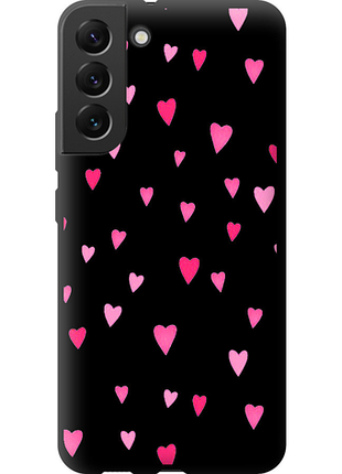 Чехол на samsung galaxy s22 plus сердечки 2 tpu fch_0171737