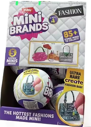 Ігровий набір/куля mini brands fashion series 4