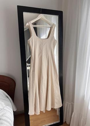 Сукня міді жіноча zara 8