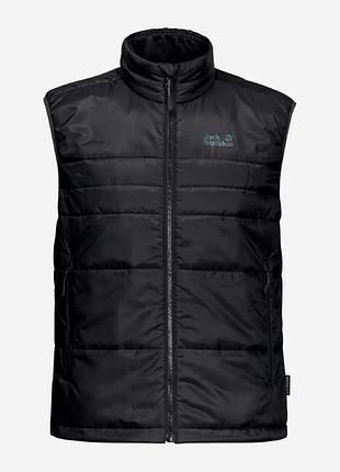 Жилетка чоловіча jack wolfskin argon vest чорна