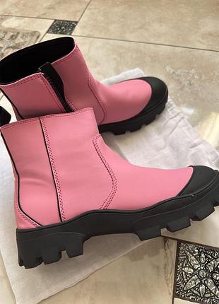 Черевики жіночі zara рожеві