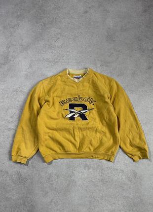 Вінтажний світшот reebok розмір с 2