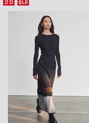 Юбка из мериносовой смеси uniqlo