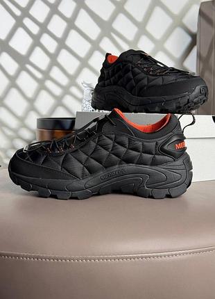 Водонепроникні кросівки merrell ice cap moc ii gtx black orange