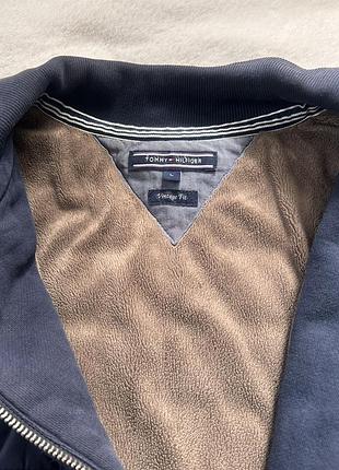 Чоловіча кофта куртка на блискавці tommy hilfiger 3