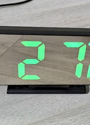 Часы настольные зеркальные 2