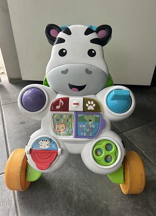 Ходунки fisher-price зебра