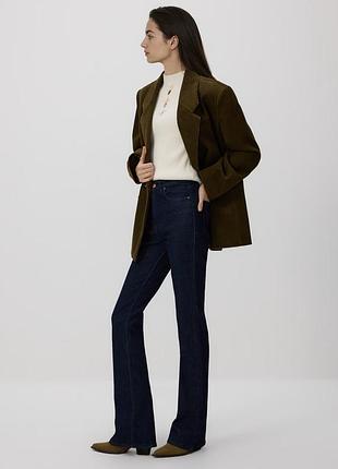 Джинси кльош reserved flared bootcut 5