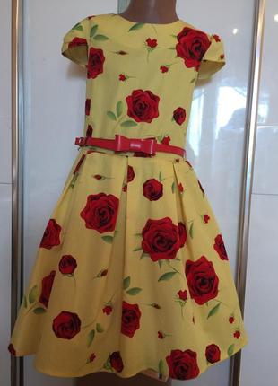 Платье для девочки размер  140    mevis