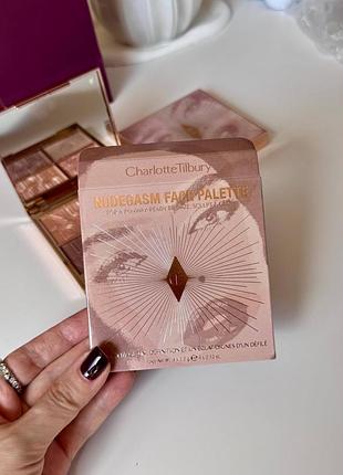 Палетка для обличчя nudegasm face palette 2