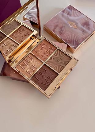Палетка для обличчя nudegasm face palette 4
