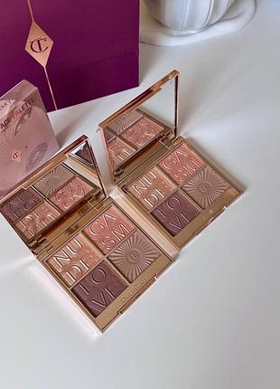 Палетка для обличчя nudegasm face palette 3