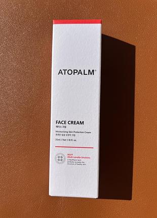 Крем для обличчя atopalm face cream відновлюючий