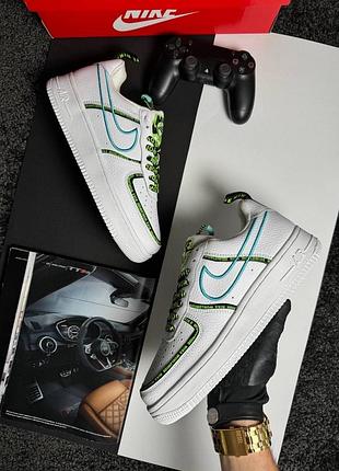 Чоловічі кросівки nike air force 1 '07 prm worldwide pack white sky