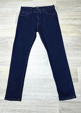 Мужские темно-синие джинсы next , размер 32l slim fit .