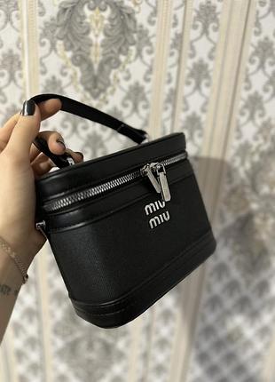 Сумка  miu miu чорна