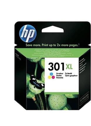 Картридж hp 301 xl tri-color оригінал без картонної коробки