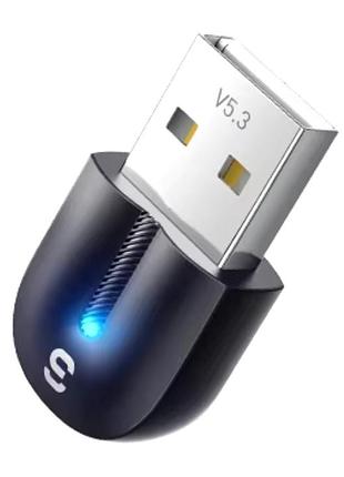 Bluetooth usb адаптер essager es-bt13 v5.3 для компьютера, ноутбука